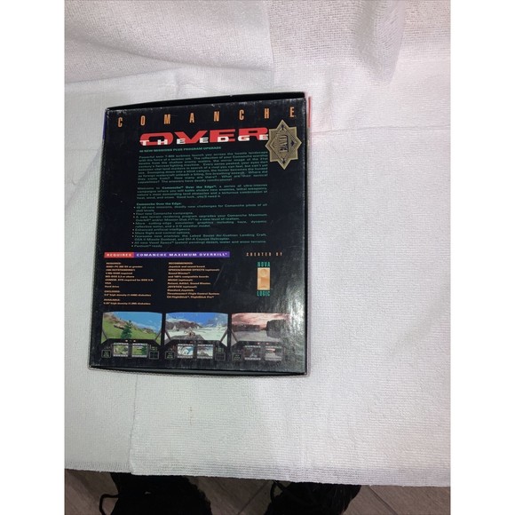 Comanche: Over the Edge IBM floppy disk Maximum Overkill 40 add-on missions - Picture 8 of 16